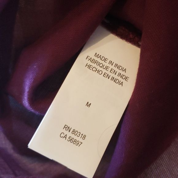 Lucky Brand Women's Embroidered Flutter Sleeve Top - Picture 6 of 8